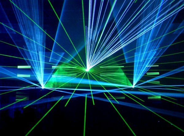 laser light show hire